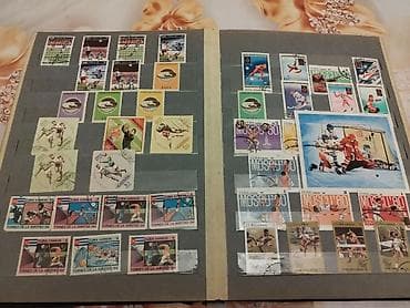 Спорт и отдых: Filateliya albomu – müxtəlif ölkələrdən tematik markalar toplusu - — 3