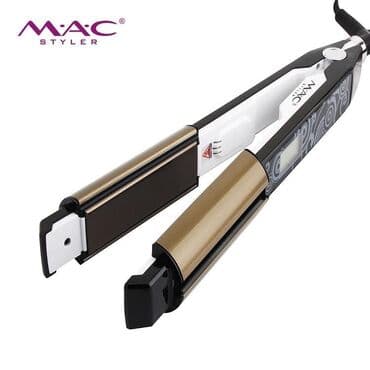 vafli qabı: Utu fen Professional Saç Düzləşdirici 2-in 1 Duz və buruq saçlara — 2