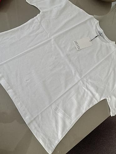 DİLVİN ağ T‑shirt - Brend: DİLVİN - Rəng: ağ - Model: klassik — 3