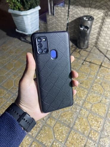 a21s samsung qiymeti: Samsung Galaxy A21S, 64 ГБ, цвет - Синий, Отпечаток пальца, Face ID, Сенсорный — 1