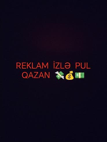 Xidmət: Reklam izləyərək pul qazanma platforması Təsvir: - Sadə lalafo.az -da Xidmət: Reklam izləyərək pul qazanma platforması Təsvir: - Sadə