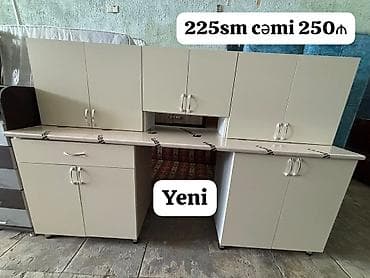 *250₼ YENİ Metbex mebeli SATILIR*‼️ Hazır əldədir Olcusu 225sm — 1