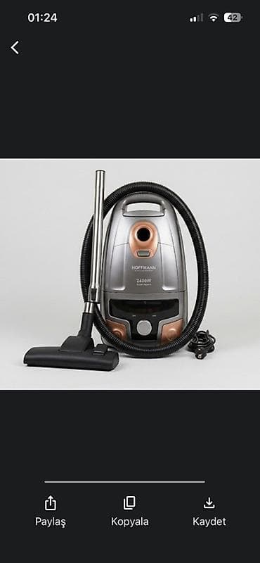 Hoffmann elektrikli tozsoran - Yüksək güc: 2400W motor – dərin