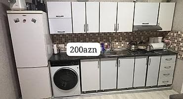 kukna mebeli: Metbex mebeli satlir ölçü 3mtr 📍Qaz aspirator moyka daxil 200 azn — 1