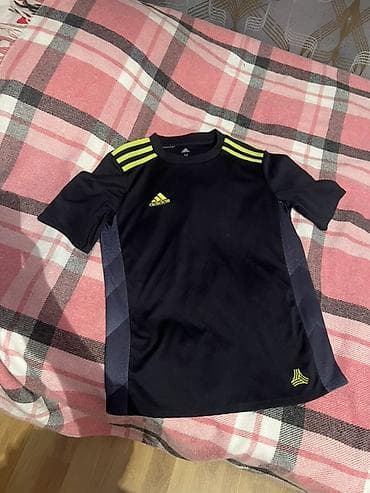Futbolkalar: Futbolka, Adidas, L, rəng - Qara — 1