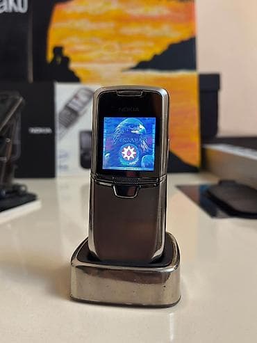 ilkin ödənişsiz iphone: Nokia 8 Sirocco, rəng - Gümüşü, Düyməli — 2