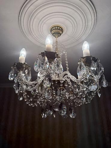 Çılçıraq, 5 lampa, Xrustal lalafo.az -da Çılçıraq, 5 lampa, Xrustal