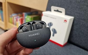 airpots pro: Yeni Simsiz (Bluetooth) Qulaqcıqlar, Huawei, rəng - Qara — 5