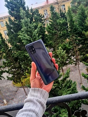 самсунг телефон: Samsung Galaxy A51, 64 ГБ, цвет - Черный, Гарантия, Сенсорный, Отпечаток пальца — 2