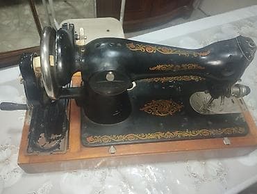 maşın velosiped: Mexanik tikiş maşını – retro dizayn - Brend nişanı: ZIM (sovet — 4