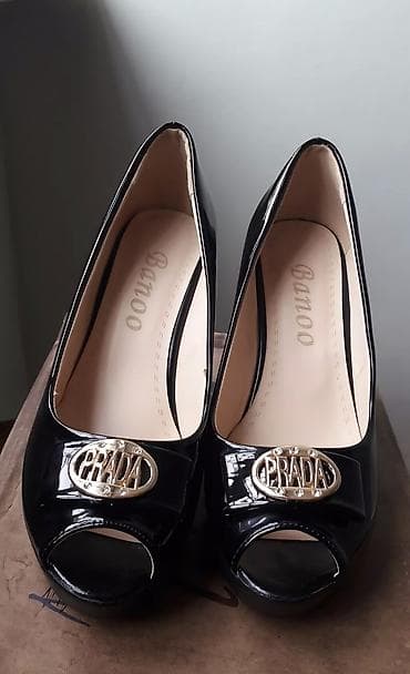 Tuflilər, Ölçü: 37, rəng - Qara, Yeni — 2