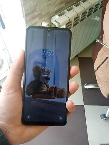 Samsung Galaxy A12, 128 GB, rəng - Qara, Barmaq izi, Düyməli