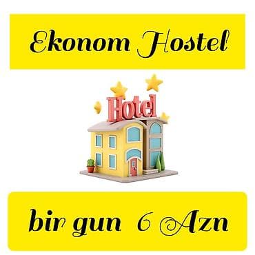Недвижимость: EM Hostel Baku 6 nəferlik ekonom otaqda bir yataq cəmi 6 Azn. Tek — 1