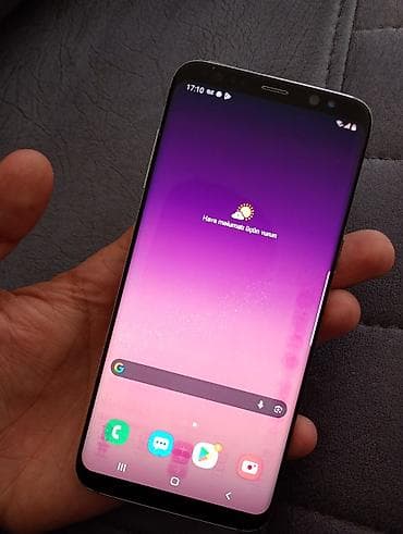 samsung s20f: Samsung Galaxy S8, 64 GB, rəng - Boz, Düyməli, Barmaq izi, İki sim kartlı — 1