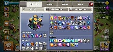 🔴Təcili satılır🔴 Clash of Clans hesabı – güclü inkişaf etmiş kənd və