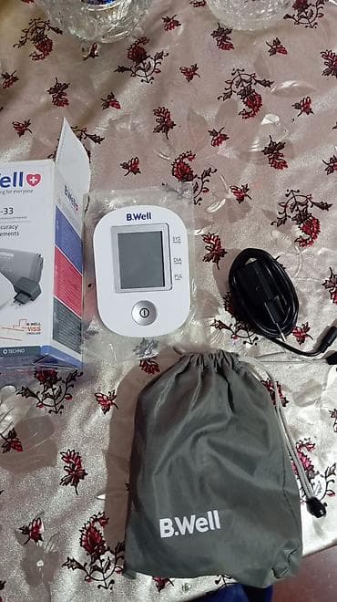 B.Well PRO-33 – avtomatik təzyiq ölçən aparat Xüsusiyyətlər: - Yüksək — 4
