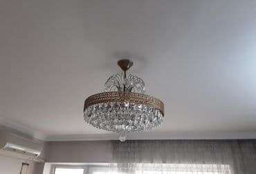 3D panellər: Çılçıraq, 10 və daha çox lampa, Metal — 1