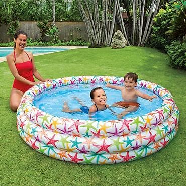 Книги и журналы: Детский бассейн Intex 56440 Детский надувной бассейн с разноцветными — 2