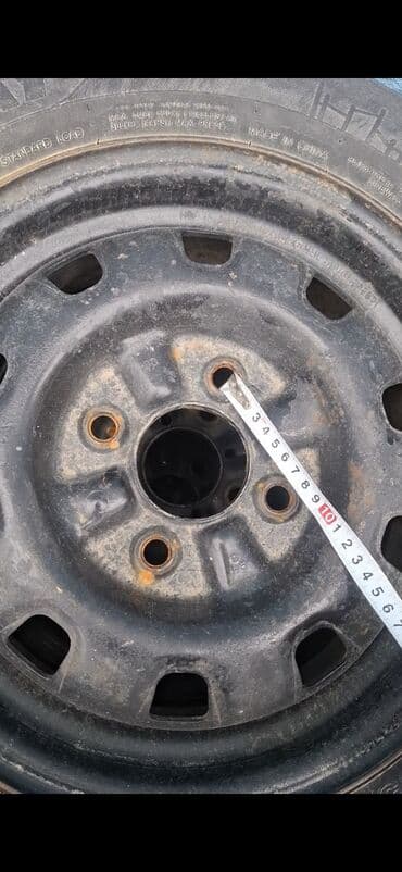 запчасти на мерседес: Б/у Колесо 185 / 65 / R 14, 4 Болтов — 7