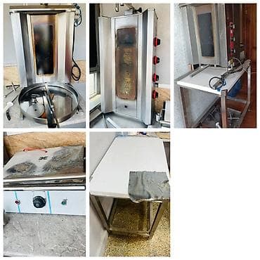 2 el döner bıçağı: Roya • Kod: 8252 Doner avadanlıqları dəsti satılır: - 1 ədəd 4 gözlü — 1