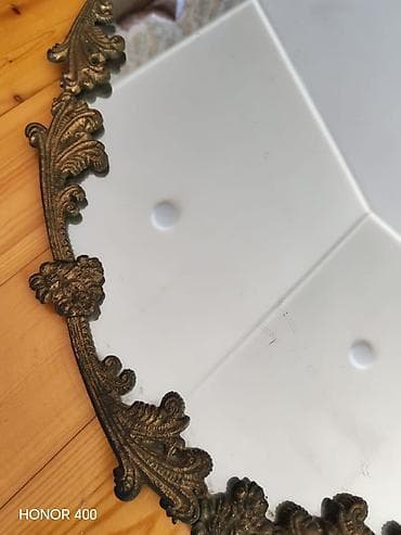 Güzgülər: Güzgü Divar üçün, Oval, Dekorativ, Çərçivə ilə — 2