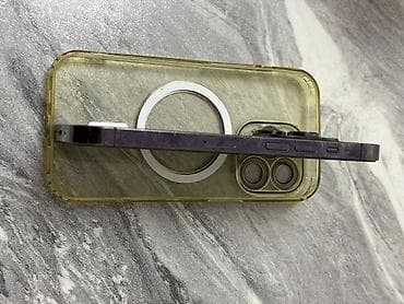 iphone ucuz qiymete: IPhone 14 Pro, Deep Purple, Face ID — 5