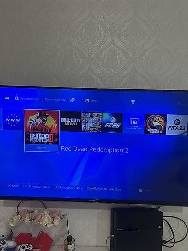 video pleyer: Sony playstation 4 1TB Konsol evde isledilib. Yaxsi baxilib. Ideal — 5