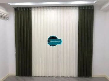 jalyuzi pardalar qiymeti: Dikey jaluzler perdeler her nov turkiye isdesal seher daxil cadrlma — 7