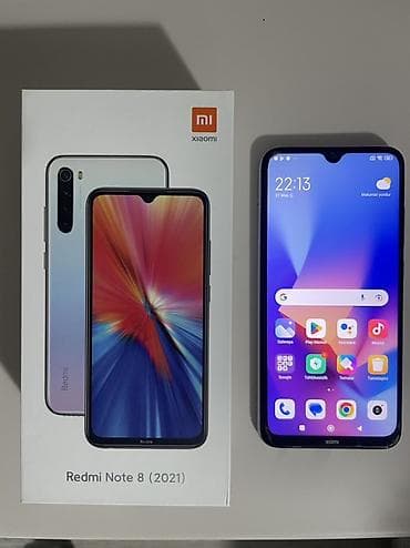 plestesin 4: Redmi Note 8 (2021), 64 GB, rəng - Mavi, İki sim kartlı — 4