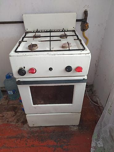 soba şüşəsi: Qaz sobası Ayrıca dayanan, 4 gözlü — 1