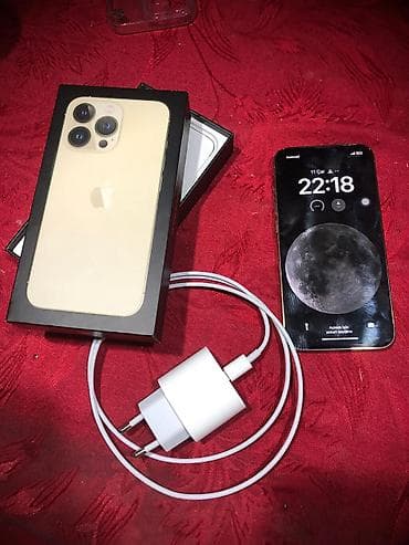 apple iphone 13 pro: IPhone 13 Pro, Qızılı, Face ID — 2