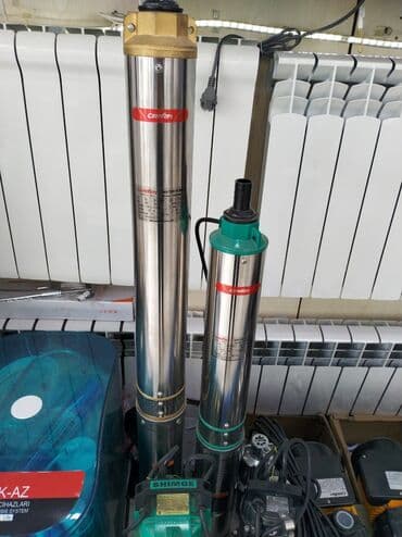 suyun dərinliyini ölçən cihaz: Nasos, Artezian quyusu üçün, quraşdırılma Sualtı — 1