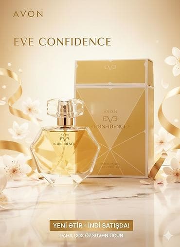 Kosmetika: *Avon-un ən çox bəyənilən "Eve" seriyasından olan Eve Confidence ətri — 1