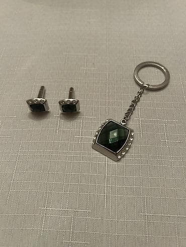 Kişi aksesuarları dəsti - Qol düymələri: Fərqli dizaynlarda bir neçə — 4