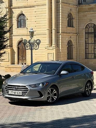 Транспорт: Hyundai Elantra: 2 л | 2017 г. Седан — 4