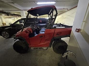 текер: Off-road UTV (yanbayan) – qırmızı rəng, 4x4 - Güclü off-road — 8