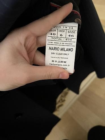 Костюмы: Kişi kostyumu – Vario Milano - Model: İki parçalı kostyum (jaket + — 5