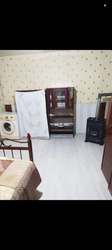 sabunçu qəs: Kirayə üçün 1 otaqlı həyət evi YALNIZ XANIMLARA VERILIR. - Plan: 1 — 2