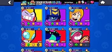 hamilə: Brawl Stars hesabı – tam dolu, yüksək göstəricilərlə - Profil adı — 5