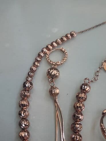 sirqalar qizil: Dəstə daxildir: Üzük, Sırğa, Sep, 925 Əyar — 4