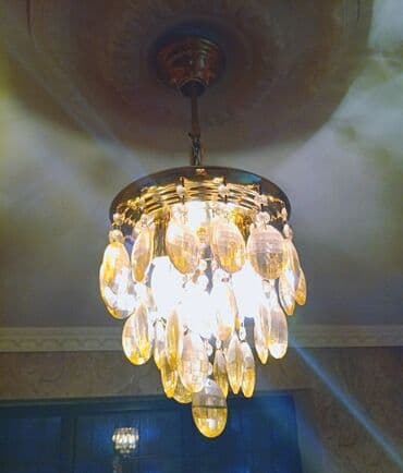 Projektorlar: Çılçıraq, 3 lampa, Şüşə — 1