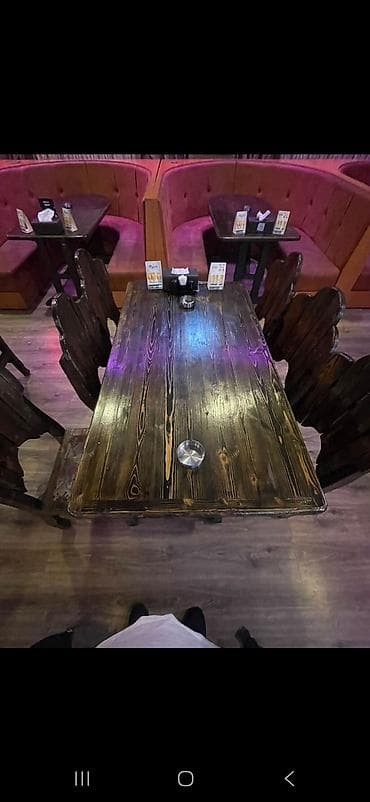 Masa dəsti.*SEVA XIRDALAN* Restoran, pub, KAFE ucun 8 dest masa dəsti