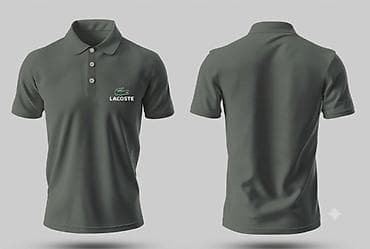 Lacoste polo köynək - Rəng: tünd boz/yaşıl ton - Model: qısaqol