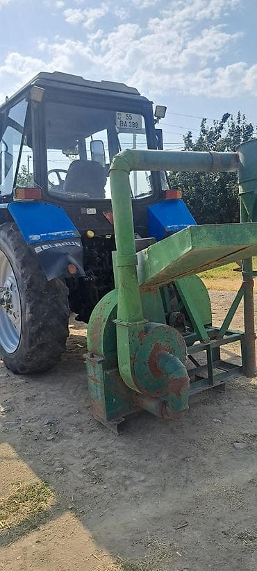 masin sat.az: Belarus MTZ 821 traktor - Rəng: mavi, kabinli - 4x4 (ön aparıcı — 7