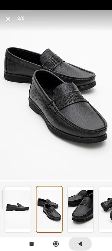 Qadın ayaqqabıları: Heqiqi deri 43razmer makasin,klassik model kişi ayaqqabısı,adres — 3