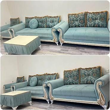 gul: Divan desdi 600 azn.desde daxildir 2 eded divan+2 eded kreslo+jurlni+7 — 1