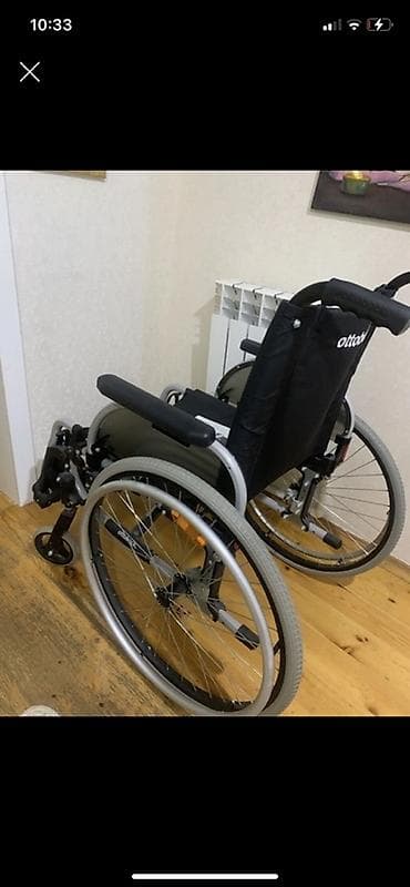 Ottobock əlil arabası - Yüngül və möhkəm alüminium şassi - Böyük arxa