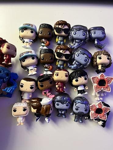 Stranger Things mövzusunda Funko Pop mini fiqur kolleksiyası -