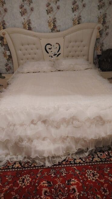 Balış üzləri: Yataq üçün rəng - Ağ Yataq örtüyü — 3