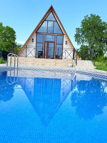 xoşbulaqda ev satılır: 2 комнаты, 80 м², Нет кредита, Свежий ремонт — 1